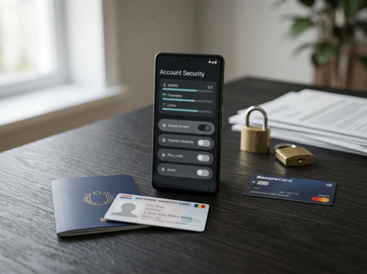 LevelUp Casino Account KYC & Player Controls | LevelUp Casino Notes